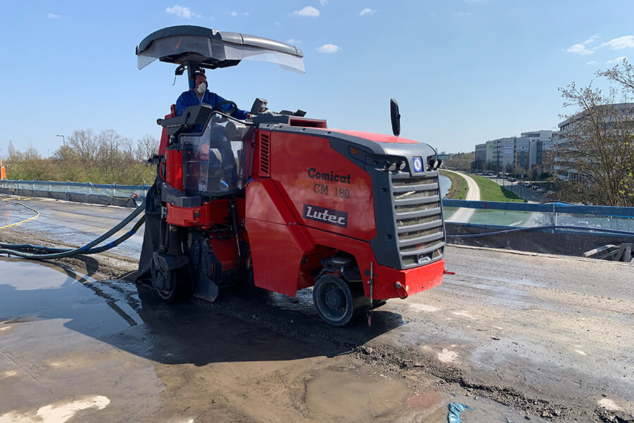 With the Comicat CM 180 Lutec, pollutant clean-up can be carried out optimally.